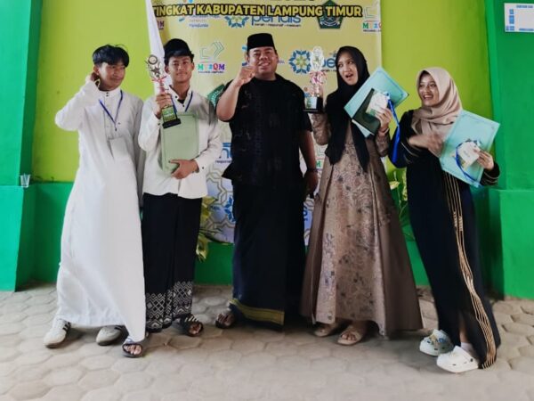Siswa Siswi MAN 1 Lampung Timur Raih Juara 2 Tahfidz Putra dan Putri di Ajang MT2QM Tingkat Kabupaten