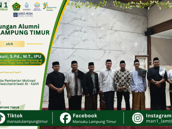 Siswa-Santri Al-Kahfi MAN 1 Lampung Timur Terima Motivasi dari Alumni Istimewa, Dr. M. Samsuri